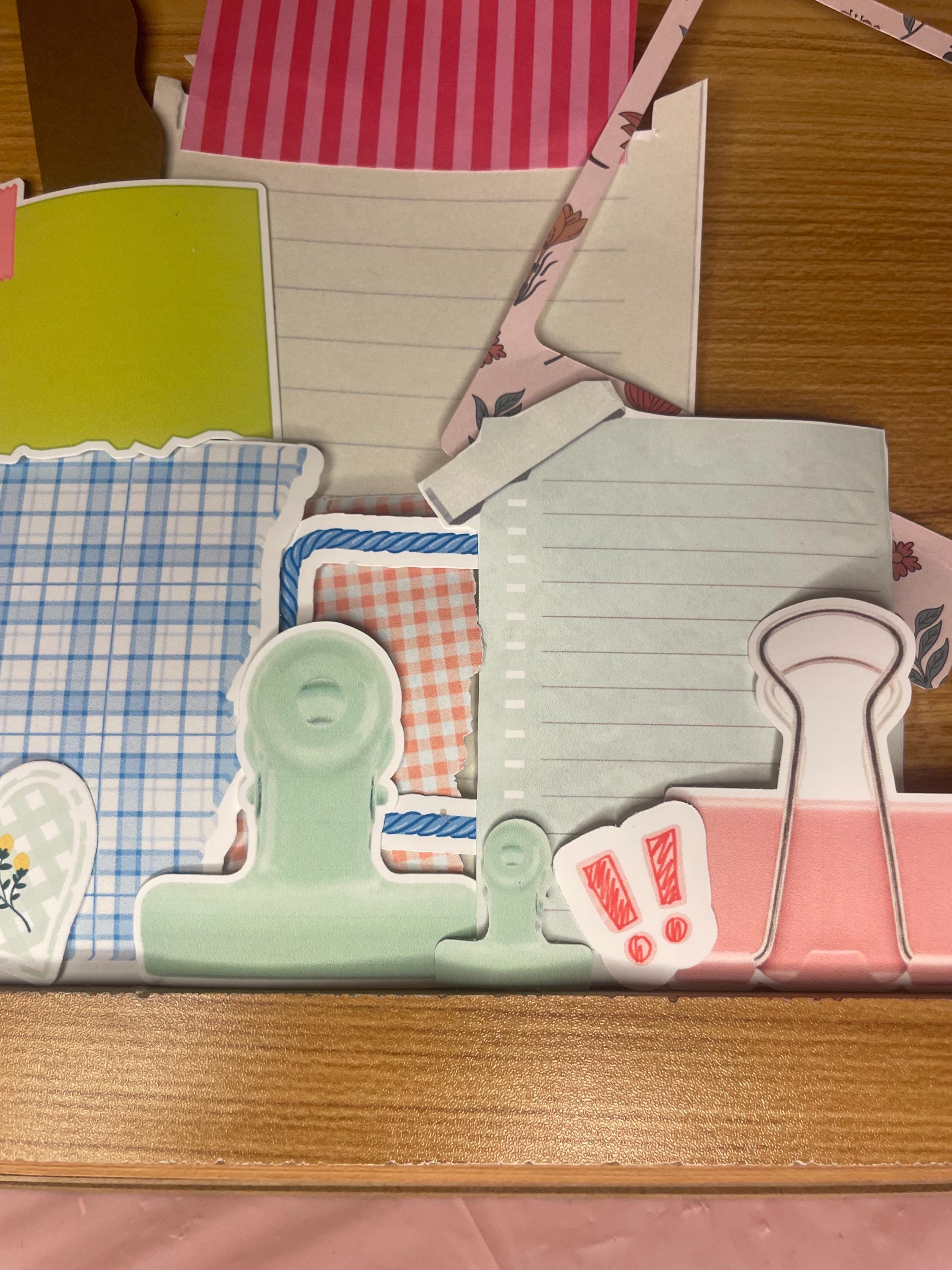 Mystery Stationery Sticker Pack | Planner, Journal (8-Piece Set)