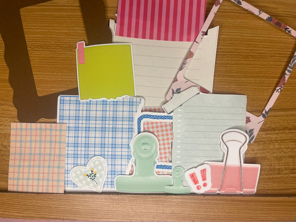 Mystery Stationery Sticker Pack | Planner, Journal (8-Piece Set)