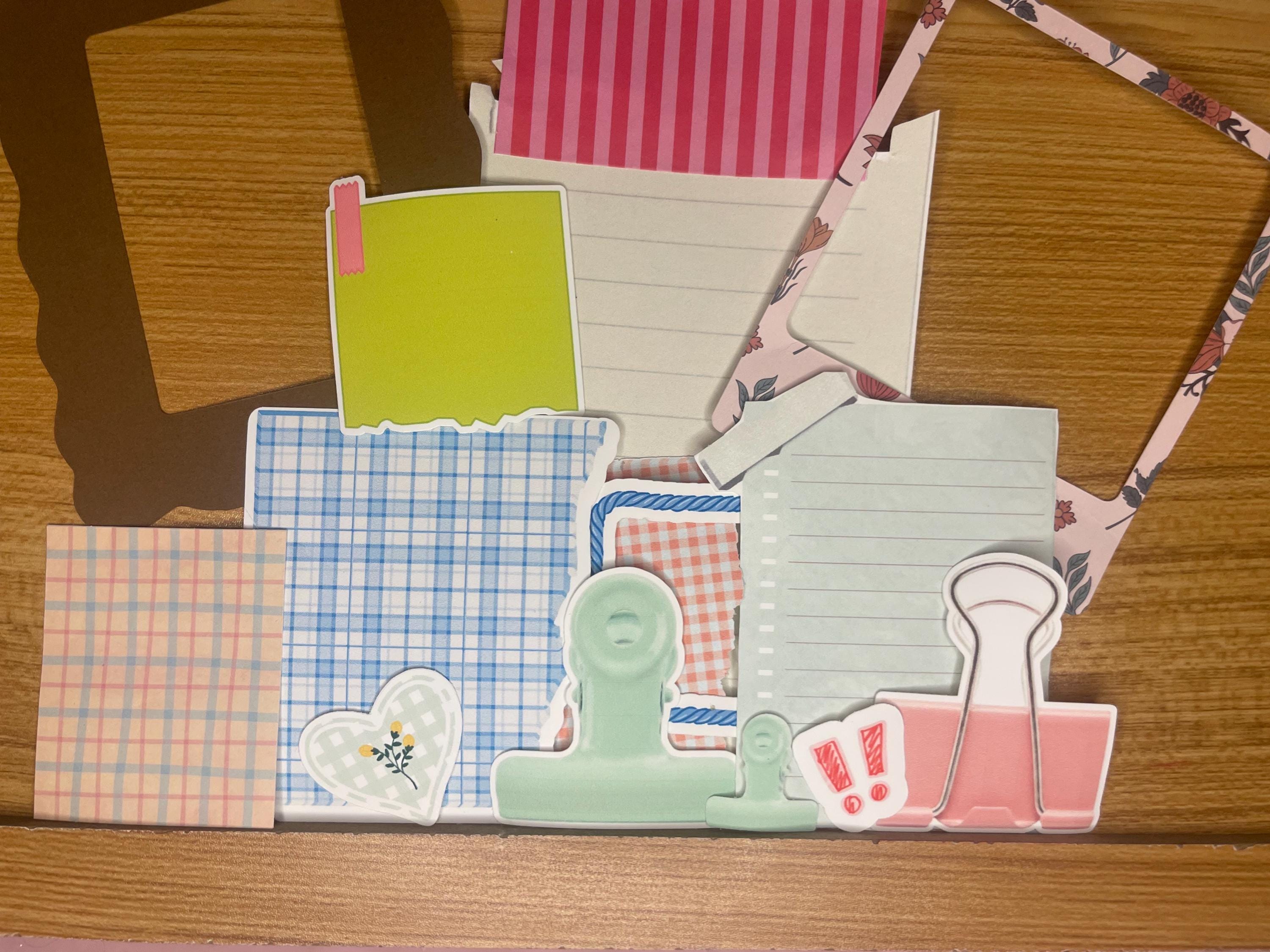 Mystery Stationery Sticker Pack | Planner, Journal (8-Piece Set)