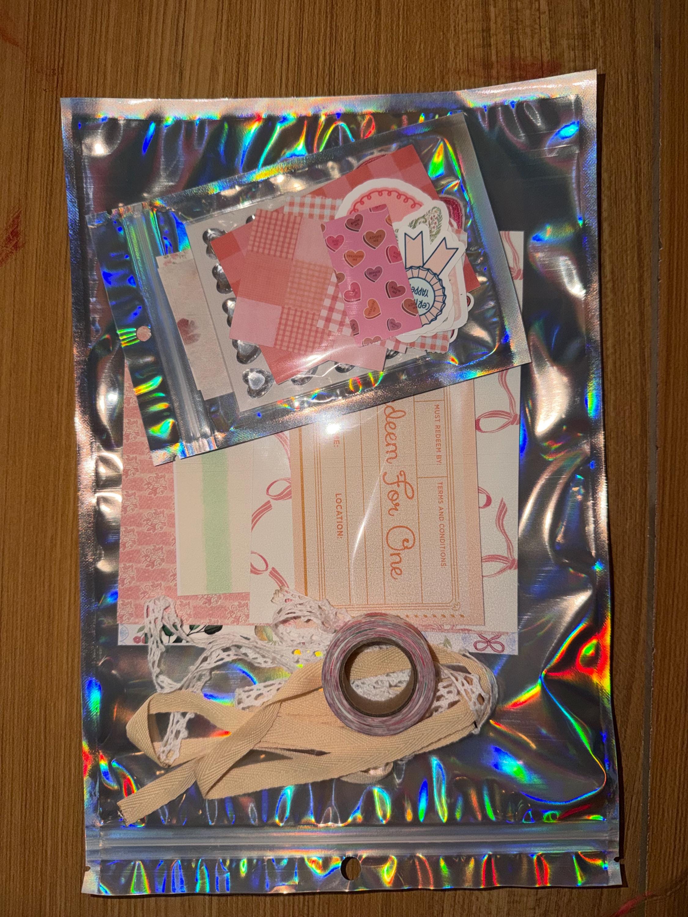 Coquette Scrapbook Kit | Pink Preppy Journal Bundle