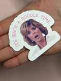 It’s Wack A Doodle Time – Funny Pop Culture Meme Sticker