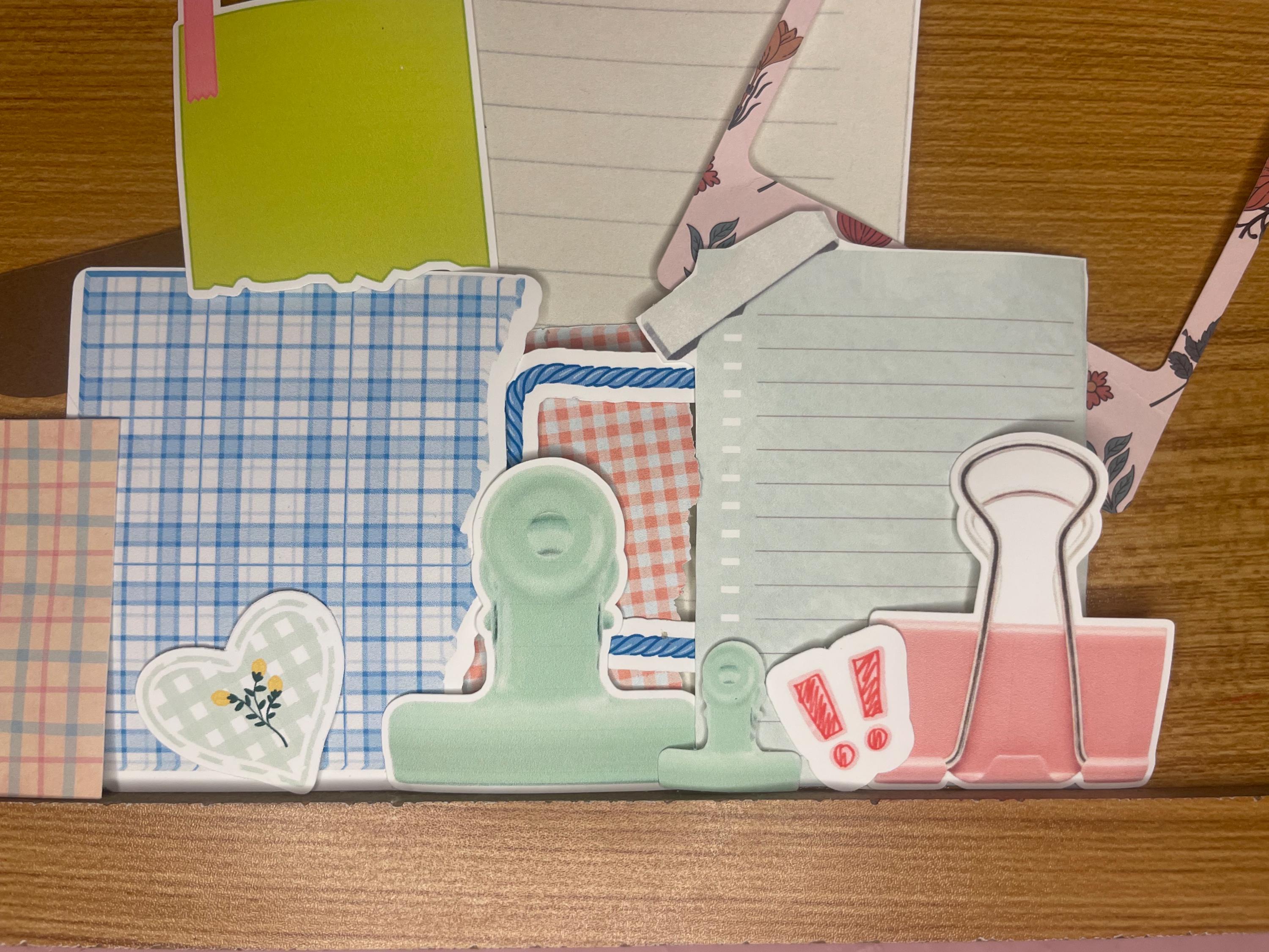 Mystery Stationery Sticker Pack | Planner, Journal (8-Piece Set)