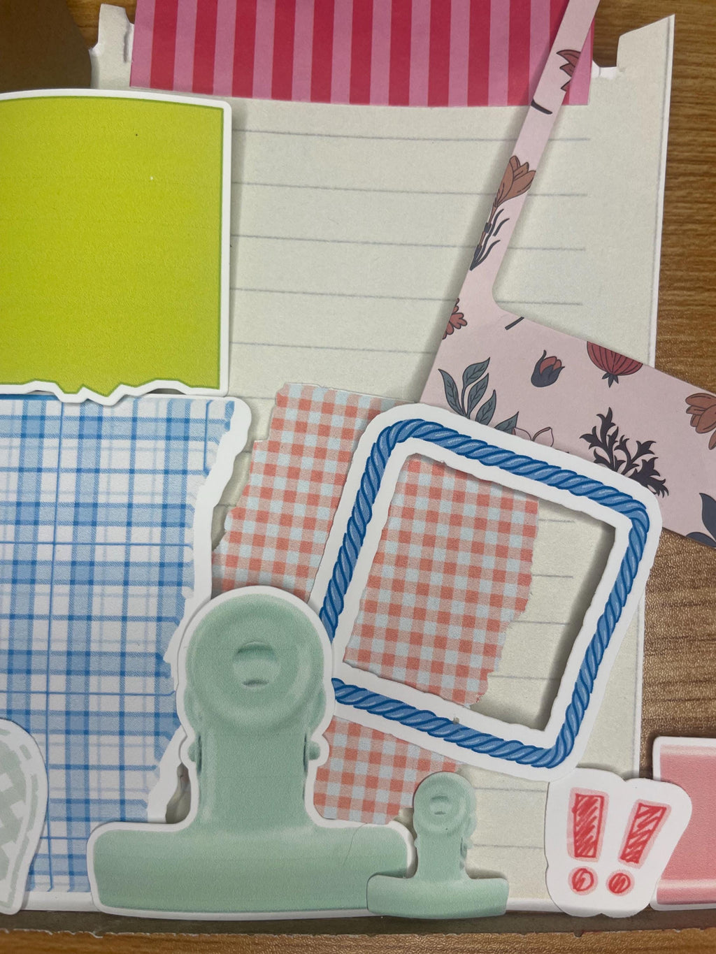 Mystery Stationery Sticker Pack | Planner, Journal (8-Piece Set)