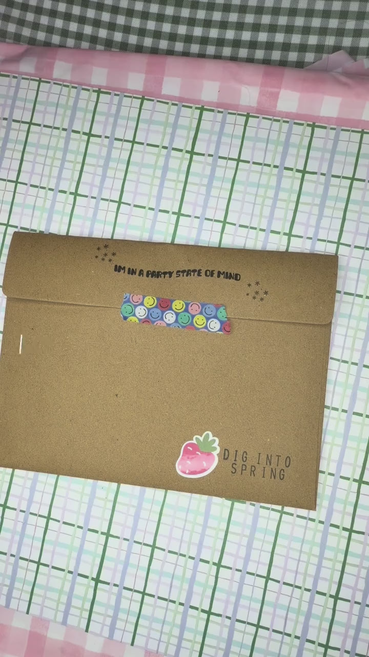 Party in the Post – Monthly Junk Journal & Sticker Happy Mail Club